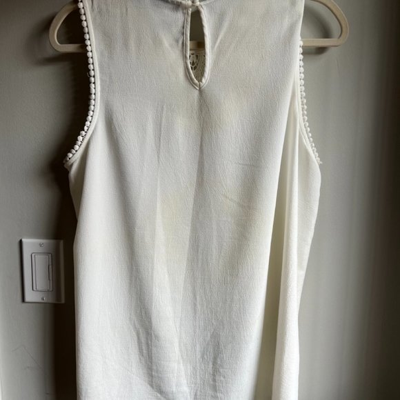 Nordstrom White Crochet Blouse - Picture 3 of 3